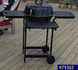 Sunbeam Deluxe Kettle/Smoker Charcoal Grill on Cart —