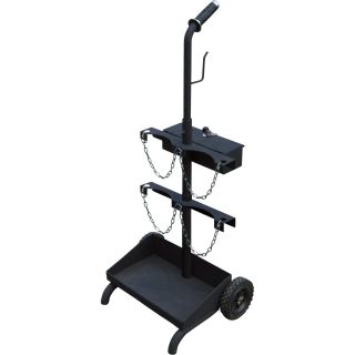  Welders Portable Cylinder Cart — 100-Lb. Capacity  Welding Carts