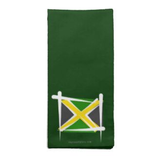 Jamaica Brush Flag Cloth Napkins