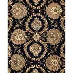 Hand Tufted Sino Black Wool Rug (8'11 x 12'1) Herat Oriental 7x9   10x14 Rugs