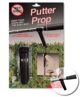 Putter Prop (Putter Stand) Keeps your Grips Dry Can be used on ANY club.  Golf Equipment  Sports & Outdoors