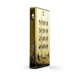 John's Phone 'Bar' (Gold) is the world's most basic unlocked cell phone. No frills   no unnecessary features such as a camera, text messaging or an endless number of ringtones. JOHN'S PHONE features large buttons, a concealed paper addr