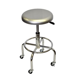 Trinity Pneumatic Aluminum Work Stool with Casters Trinity Other Garage & Automotive