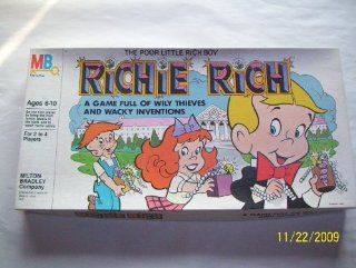 RICHIE RICH Game Full of Wily Thieves and Wacky Inventions Toys & Games