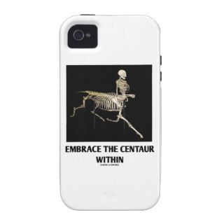 Embrace The Centaur Within (Skeleton) Case Mate iPhone 4 Cover