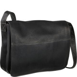Le Donne Leather Full Flap Computer Messenger Bag