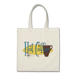 Hot Coffee Canvas Bags