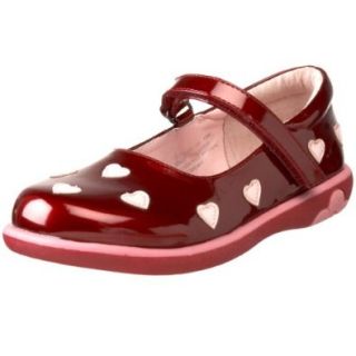 Willits Toddler/Little Kid Freckles Too Mary Jane, Red Patent, 1 M US Little Kid Flats Shoes Shoes