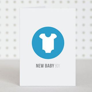 'baby boy' new baby boy card by doodlelove