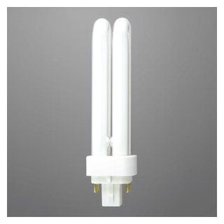 PLC 26 WATT PLUG IN COMPACT FLUORESCENT LAMP 2700K PLC26W/27K/G24q 3/4 Pin   SUPRA LIFE   Compact Fluorescent Bulbs  
