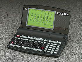 Rolodex Electronic 128K Card File/ Calculator/Calendar —