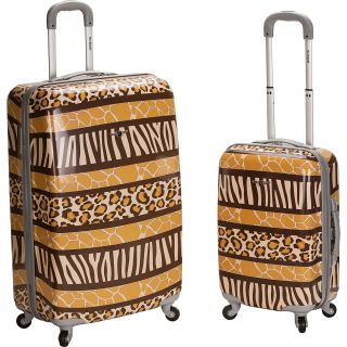 Rockland Luggage Safari 1   3 Piece Hardside Luggage Set