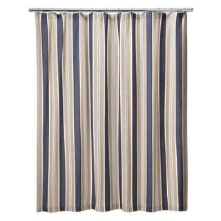 Rugby Stripe Shower Curtain   70x71