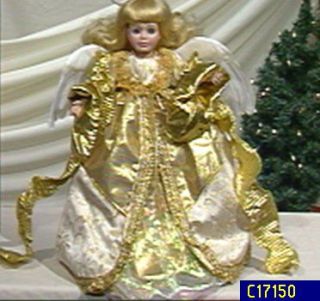 Tree Top Angel 17 Porcelain Doll by Marie Osmond —