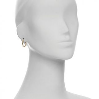 Michael Anthony Jewelry® 10K Gold "Puntinato Finish" Hoop Earrings