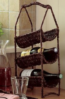 three tier wine bottle holder by dibor