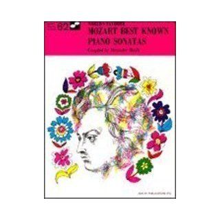 Mozart Best Known Piano Sonatas (WFS 62) (World's Favorite Series) Alexander Shealy 9780825650536 Books