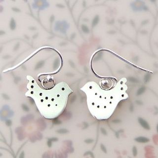fancy love bird earrings by heather scott jewellery