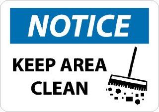 SIGNS KEEP AREA CLEAN
