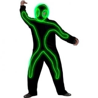 Light Up Alien Child Halloween Costume New For 2011 Really Knows How To Shine Clothing