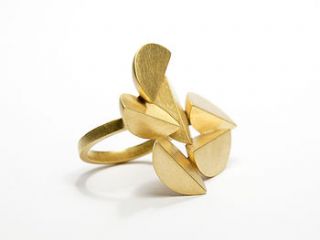 18ct gold vermeil bella ring  multiple by sarah straussberg