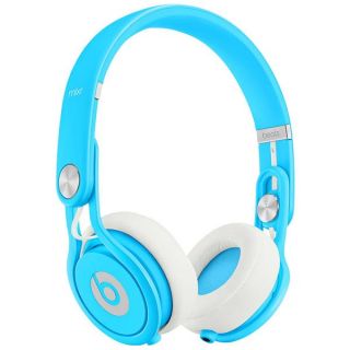 Beats Mixr Headphones Neon Blue