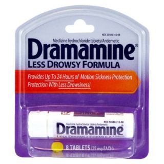 DRAMAMINE    8CT LESS DROWSY TABLET