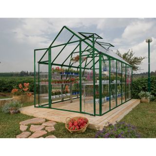 Palram Snap & Grow Greenhouse — 8ft.W x 16ft.L, 128 sq. ft., Model# HG8016G  Green Houses