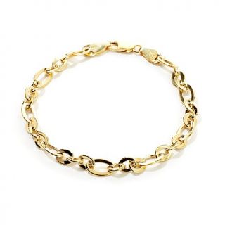 Technibond® Oval Figaro Link 7 1/2" Bracelet