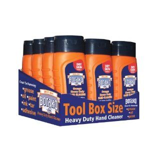 Dial 1283256 Boraxo Orange Heavy Duty Hand Cleaner with Display Tray, 6oz Bottle (Pack of 12)