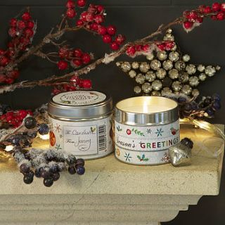 happy day's candle in a tin by the country candle company