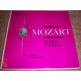 Complete Mozart Symphonies Erich Leinsdorf Mozart, Erich Leinsdorf, The Philharmonic Symphony of London Music