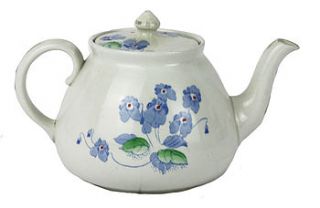 vintage hand painted teapot by the vintage tea cup