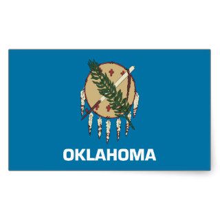 Oklahoma Flag Sticker