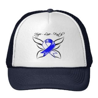 ALS Lou Gehrig's Disease Hope Love Faith Trucker Hats