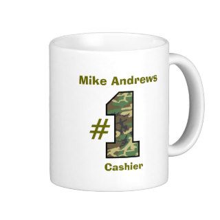 Number 1 Cashier or Any Specialty V2 Coffee Mug