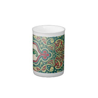 Elegant Indian Pattern Graphic Design Mug Porcelain Mug