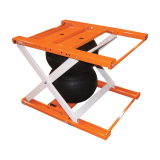 Vestil Ergonomic Air Bag Scissor Lift Table — 2,000Lb. Capacity, Model# ABLT-H-2-32  Pneumatic Lift Tables   Carts