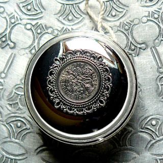 50th or 60th birthday silver yoyo by pennyfarthing designs