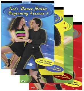 Let's Dance Salsa   Ultimate Collection 4 DVD Set Marlon Silva, Susie Neff Movies & TV
