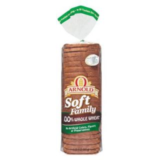 Arnold Soft Family 100% Whole Wheat Bread 22 oz