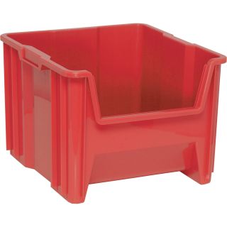 Quantum Storage Giant Stack Container — 2-Pack, 17 1/2in.L x 16 1/2in.W x 12 1/2in.H  Large Storage Bins