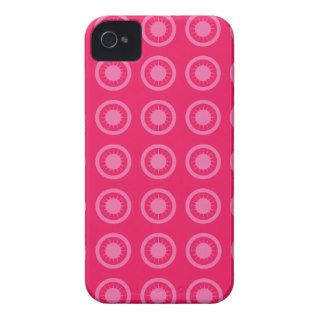 Pink starbursts pattern iPhone 4 Case Mate case