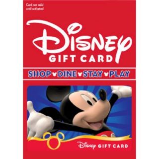 Disney Mickey Gift Card   $50