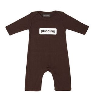 pudding sleepsuit by bob & blossom ltd