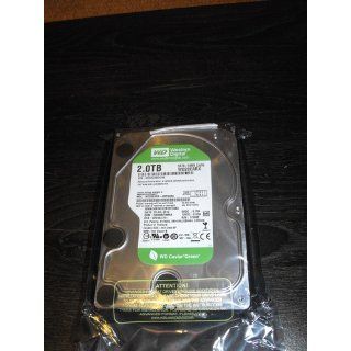 WD Green 2 TB Desktop Hard Drive 3.5 Inch, SATA III, 64 MB Cache   WD20EARX Electronics