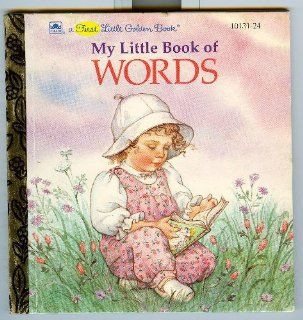 My Little Book Of Words (Little Golden Book) Golden Books 9780307101877  Kids' Books
