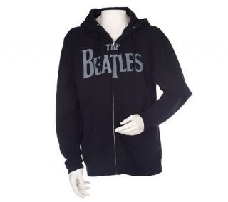 The Beatles Full Zip Hooded Sweatshirt with Pockets —