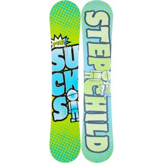 Stepchild Snowboards Powder Sucks Reverse Camber Snowboard