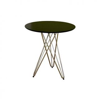 Daimen Small Black Round Dining Table